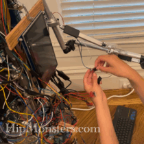 Securing Wires on Number 2 and Number 3